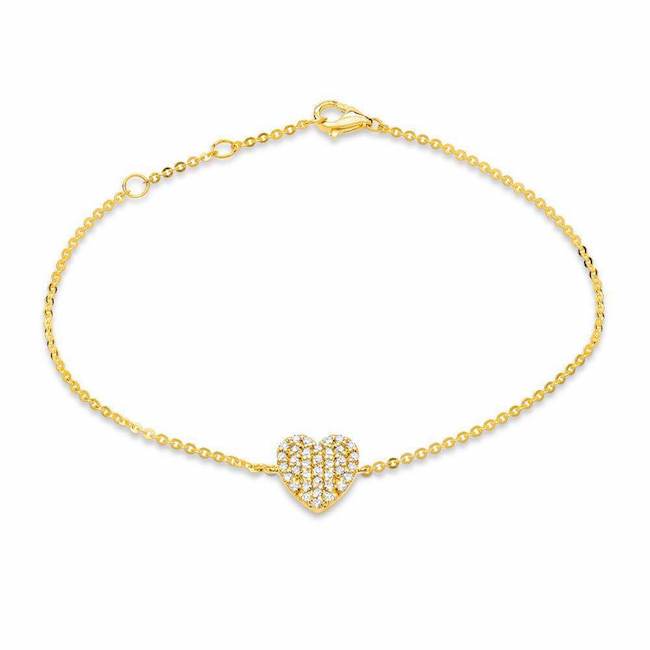 Diamond Delight Bracelet | 14K Gold - The Cross Decor & Design