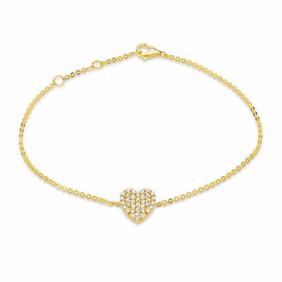 Diamond Delight Bracelet | 14K Gold - The Cross Decor & Design