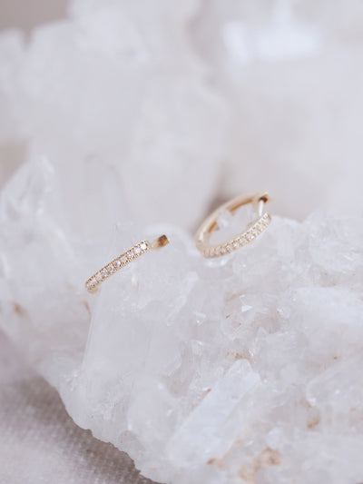 Diamond Maya Earrings | 14K Gold