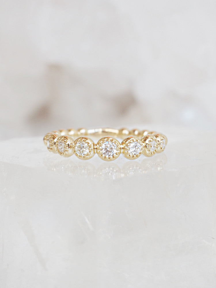 Diamond Bella Ring | 14k Gold - The Cross Decor & Design