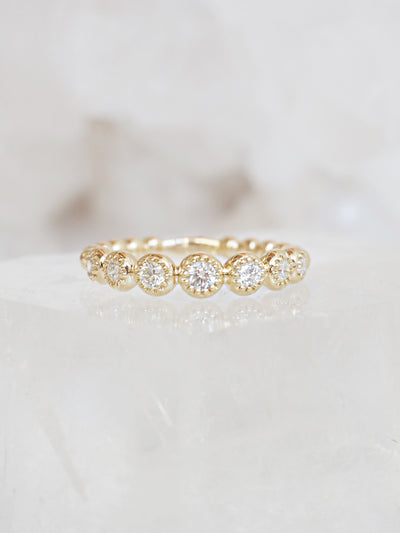 Diamond Bella Ring | 14k Gold - The Cross Decor & Design