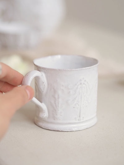 Colbert Embossed Coffee Cup | Medium