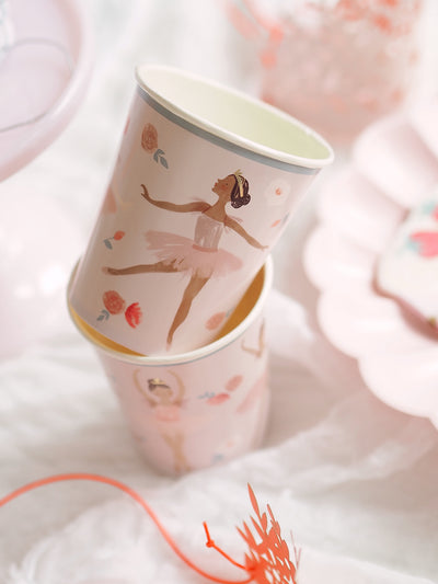 Ballerina Party Cups