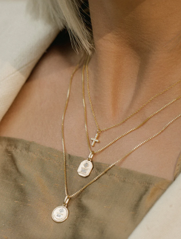 Love Token Necklace | Square | The Cross Decor & Design