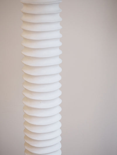 Arista White Floor Lamp - The Cross Decor & Design
