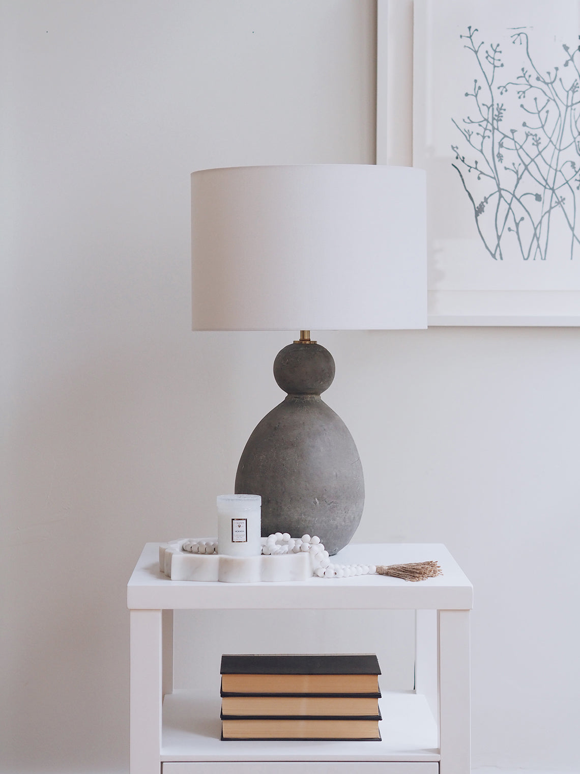 Jasmine Ceramic Table Lamp - The Cross Decor & Design