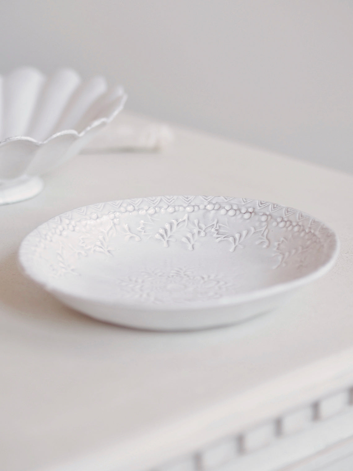 Nathalie Soup Plate - The Cross Decor & Design