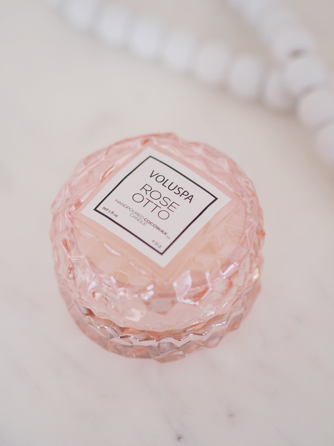 Rose Otto Macaron Candle - The Cross Decor & Design