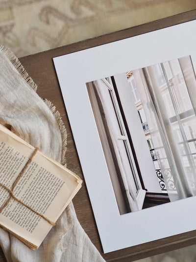 La Fenetre Art Print | 8"x10" - The Cross Decor & Design