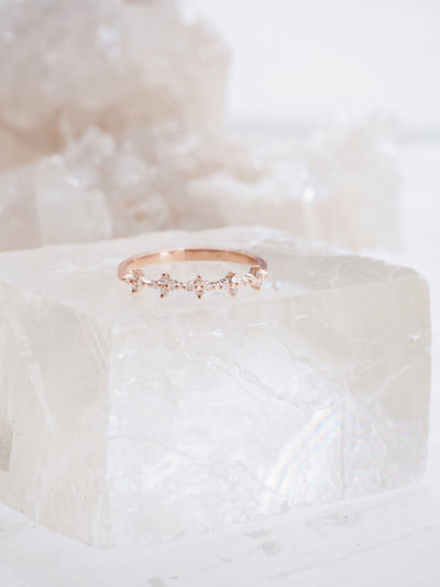 Stella Diamond Ring | 14k Gold - The Cross Decor & Design